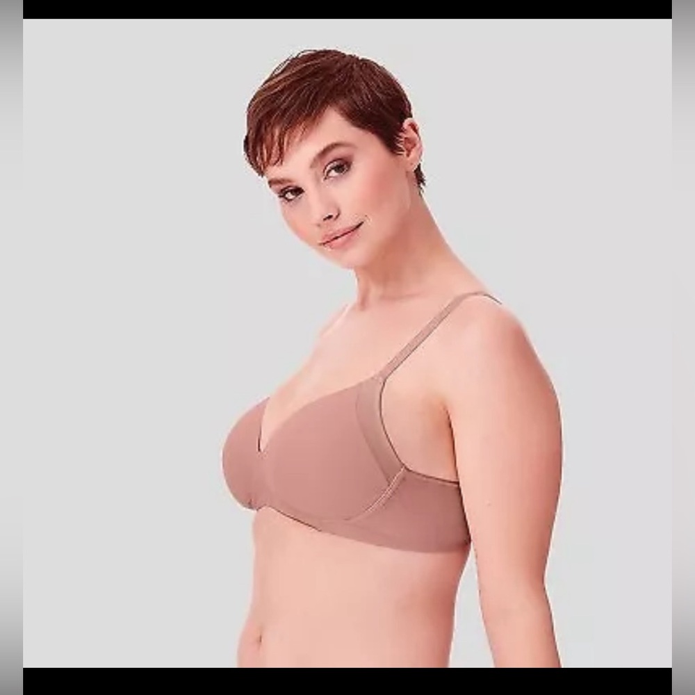 Bali Women's Wireless Bra Purple Smoke 40DD